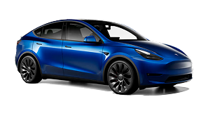 tesla model y à Breuil‑le‑Vert près de Beauvais dans l'Oise 60