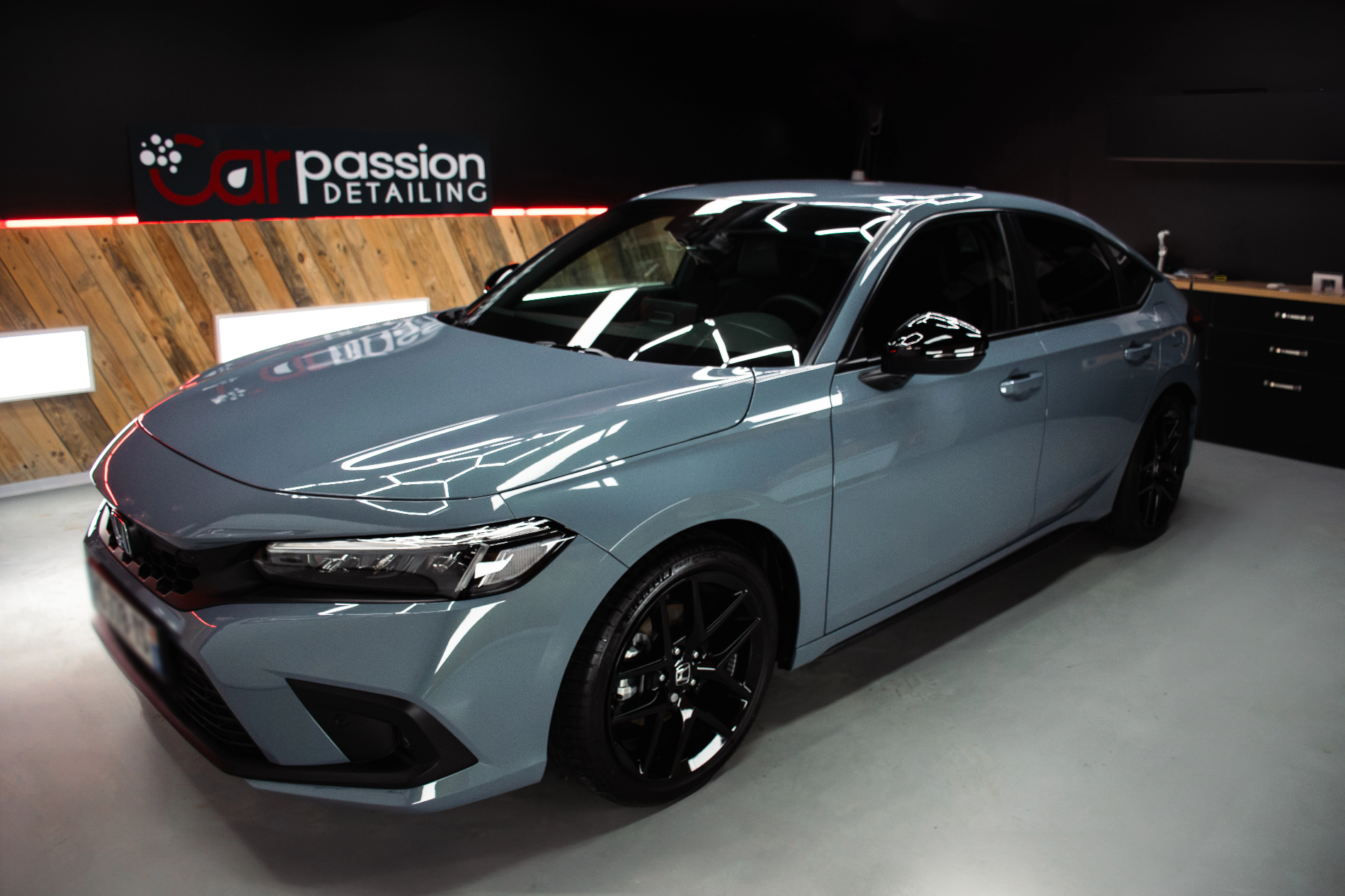 Honda Civic neuve &ndash; Traitement c&eacute;ramique Gtechniq - Chantilly