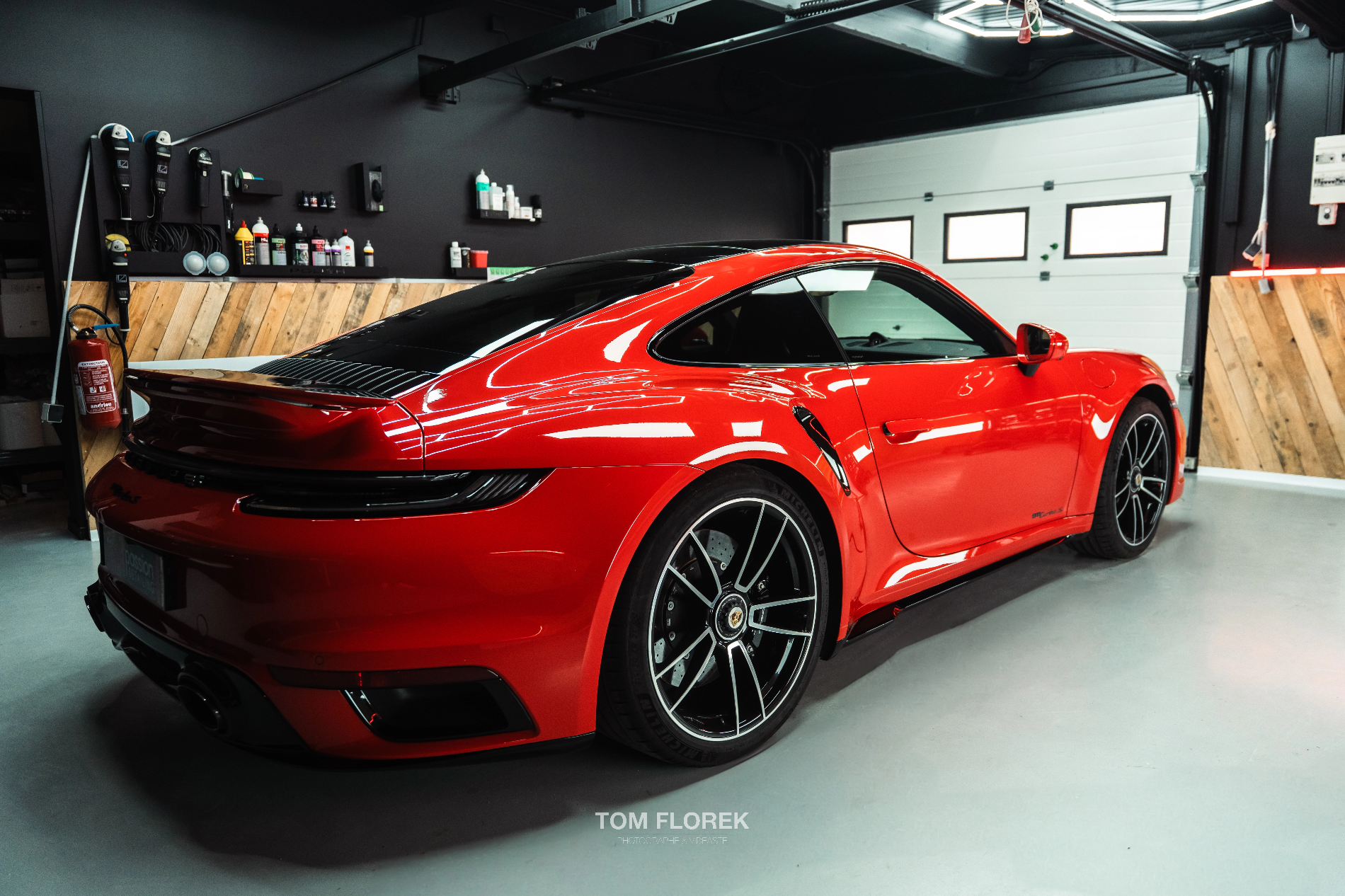Porsche 911 turbo s - Film de protection integral - Senlis 60